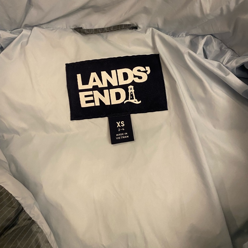 NWOT Lands’ End Gray Jacket Size XS - Picture 4 of 5